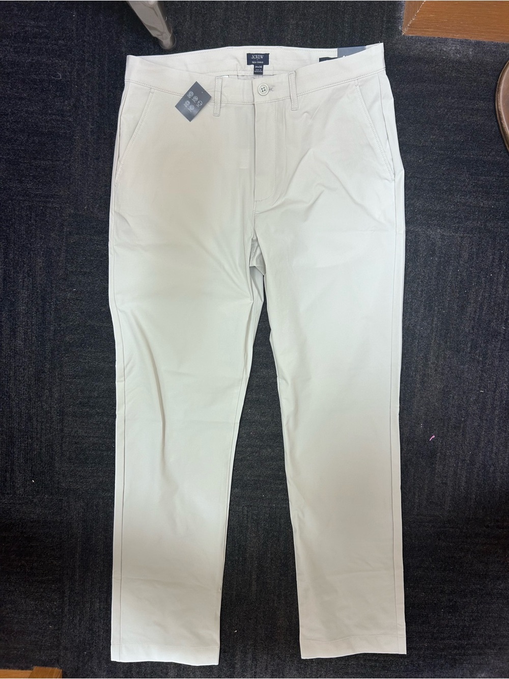J. Crew Men’s Chino Pants in Light Beige